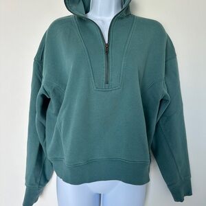 Universal Thread Teal Half-Zip Sweatshirt